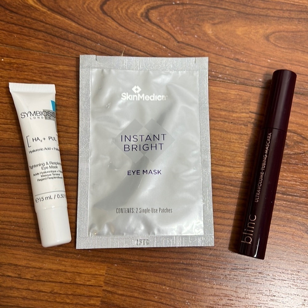 Eye Mask/Mascara Bundle - Symbiosis London, Skin Medica Eye Mask,Blinc Mascara